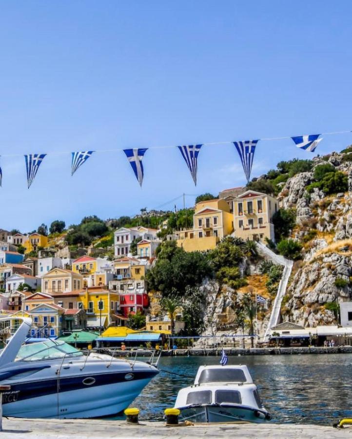 Stone Living Symi Central Apartments Exterior photo